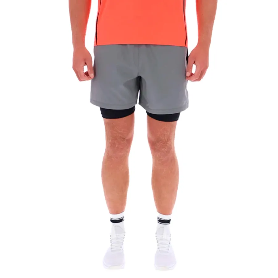 Imagen 0 de 3 de Short Reebok 2 en 1-GRIS