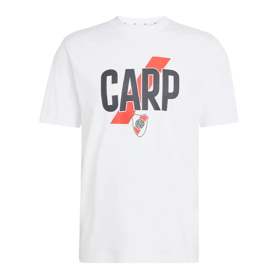 Imagen 2 de 5 de Remera adidas Graphic River Plate-BLANCO/ROJO