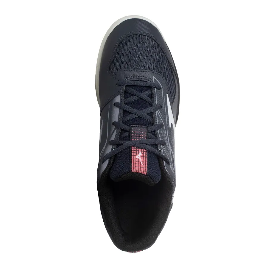 Imagen 3 de 6 de Zapatillas Mizuno Break Short 5cc-NEGRO/BLANCO/GRIS