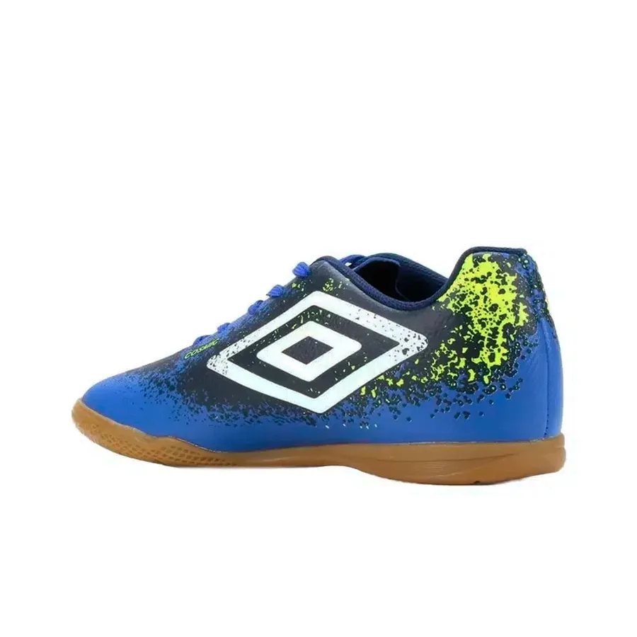 Imagen 2 de 6 de Botines Umbro Sala Cosmic Jr-MARINO/BLANCO/AMARILLO