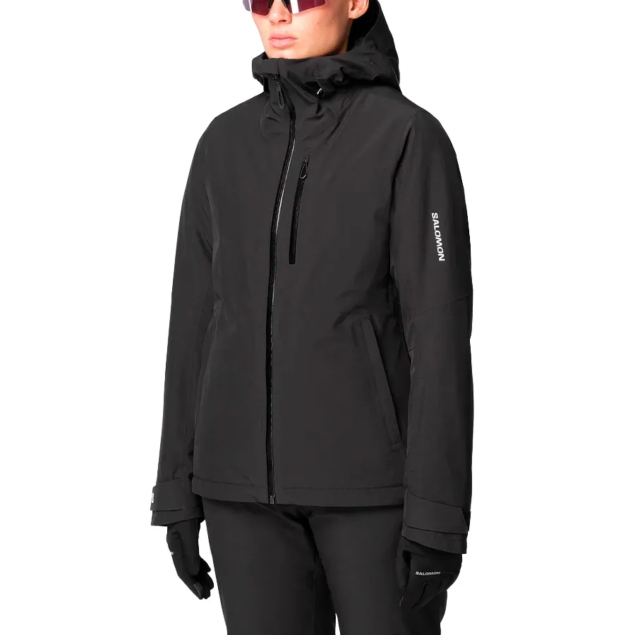 Imagen 0 de 5 de Campera Salomon Highland Jacket-NEGRO