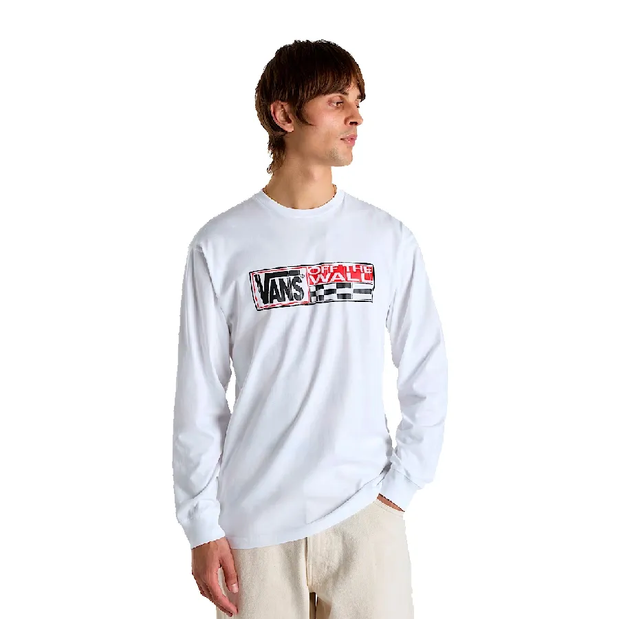 Imagen 0 de 5 de Remera Vans Hi Stretch-BLANCO/NEGRO/ROJO