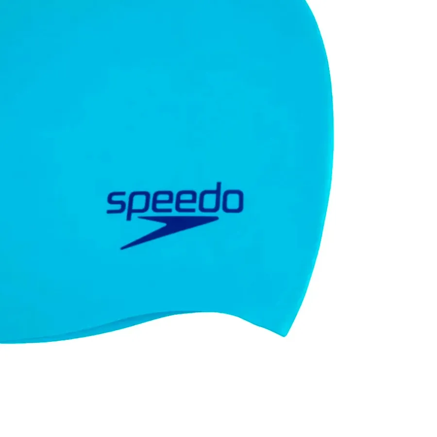 Imagen 2 de 3 de Gorra Speedo Plain Moul Junior-CELESTE