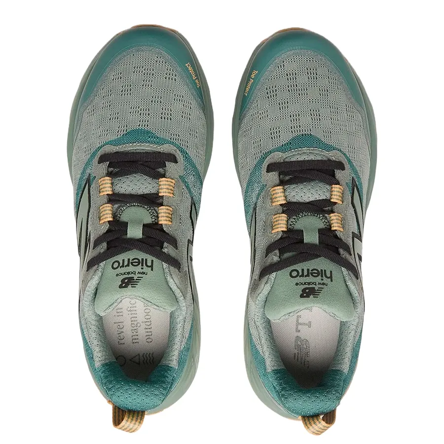 Imagen 3 de 5 de Zapatillas New Balance Fresh Foam X Hierro v9-VERDE AGUA/GRIS