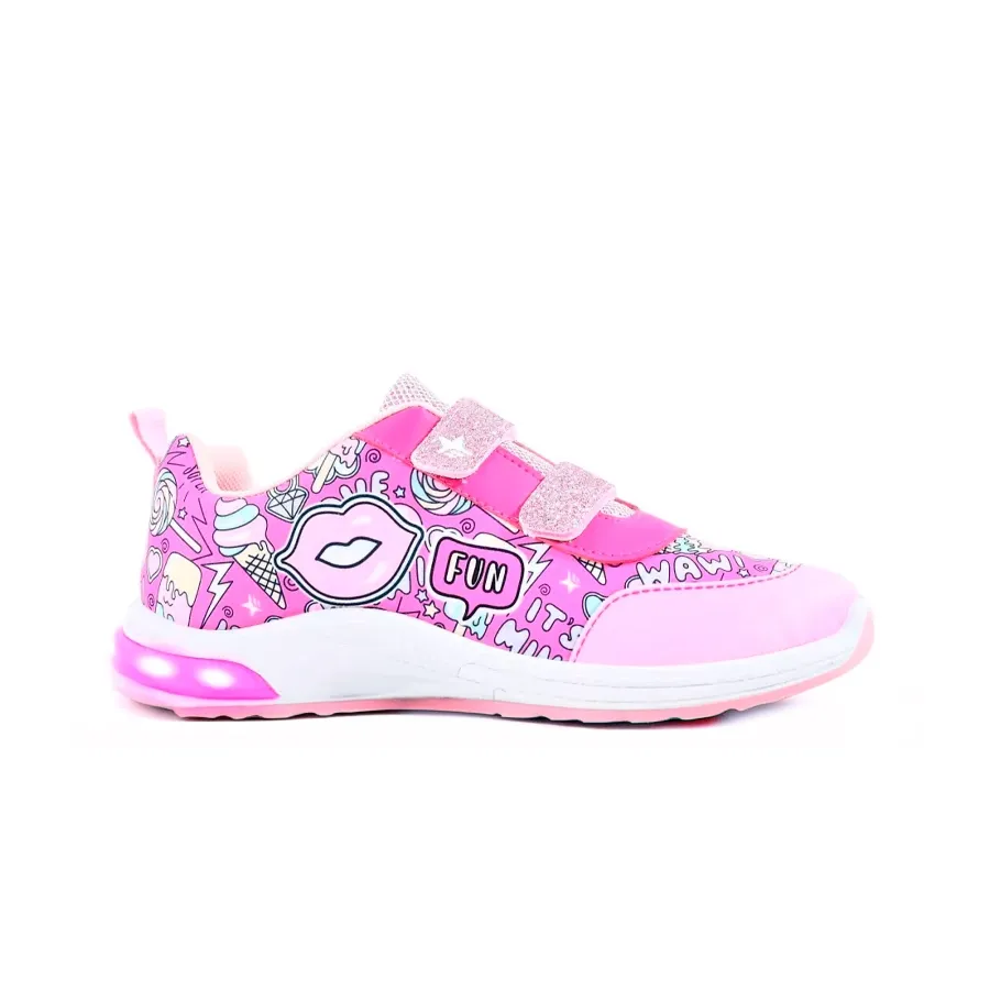Imagen 0 de 3 de Zapatillas Footy Fun Beso-ROSA/FUCSIA/NUDE