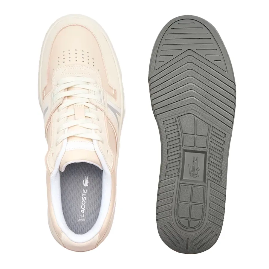 Imagen 2 de 5 de Zapatillas Lacoste L001-BEIGE/BLANCO/GRIS