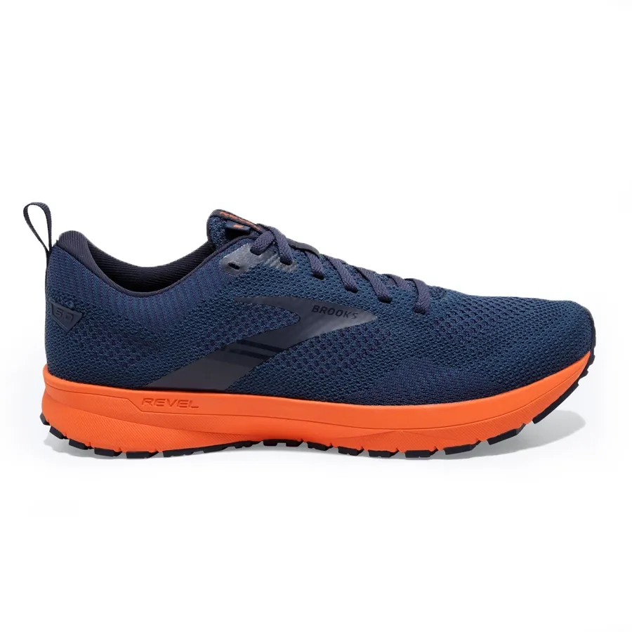 Imagen 0 de 6 de Zapatillas Brooks Revel 5-AZUL/NARANJA