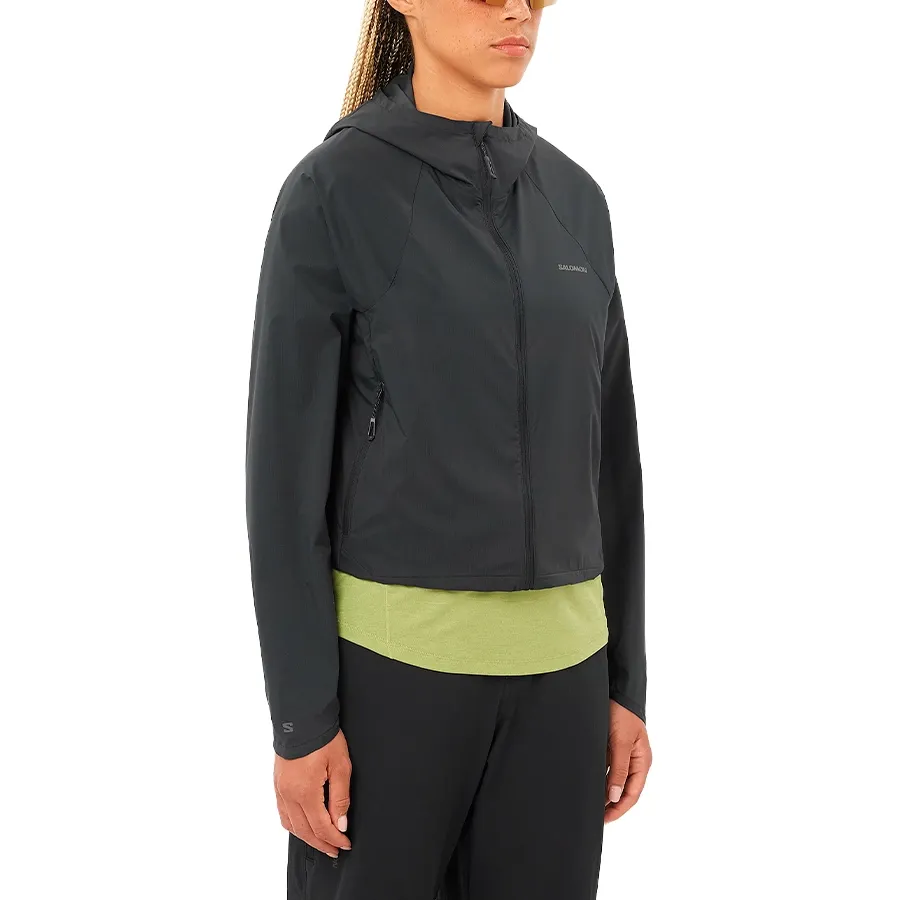 Imagen 0 de 8 de Campera Salomon Outwind-NEGRO