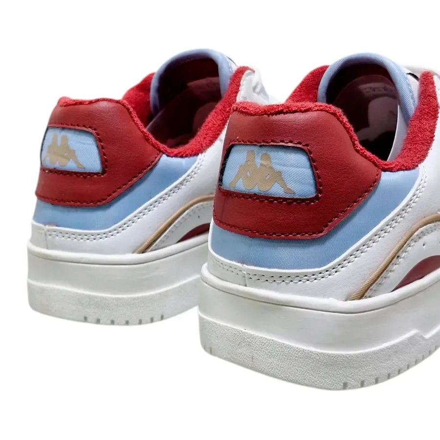 Imagen 5 de 6 de Zapatillas Kappa Authentic Kai 2-BLANCO/BORDO/CELESTE