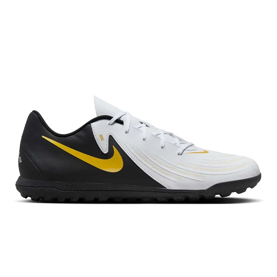 Imagen 0 de 8 de Botines Nike Phantom GX 2 Club Tf-BLANCO/NEGRO/DORADO