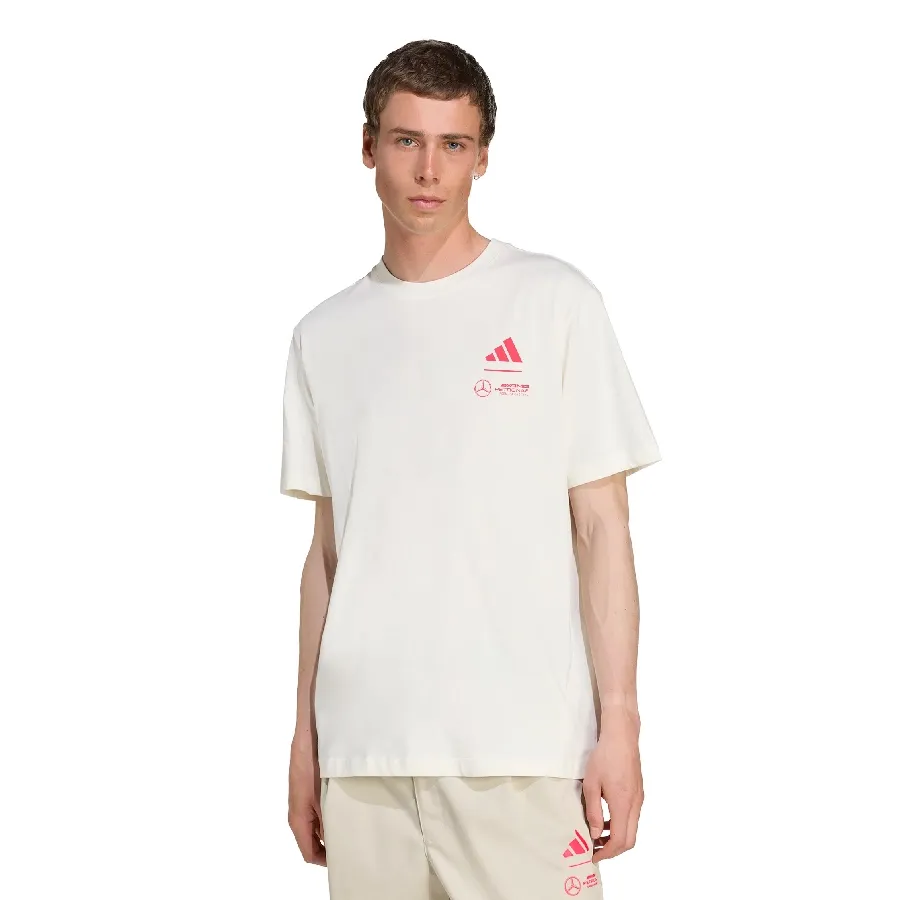 Imagen 0 de 5 de Remera adidas Mercedes-AMG Petronas F1 Graphic-HUESO/NARANJA