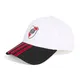 gorra-adidas-de-beisbol-de-river-plate-BLANCO/NEGRO/ROJO