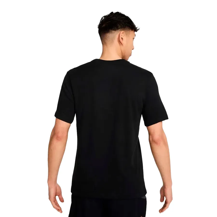 Imagen 1 de 5 de Remera Nike Dri-fit Trail-NEGRO/GRIS