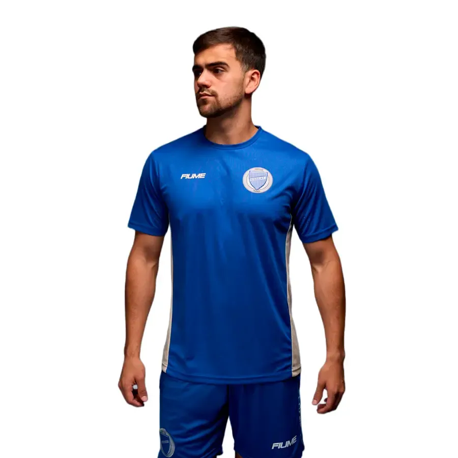 Imagen 0 de 3 de Remera Fiume Sport Godoy Cruz Entrenamiento 26-AZUL/BLANCO