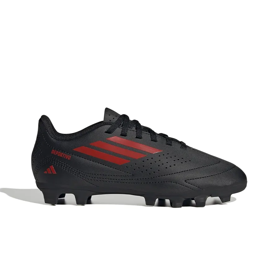 Imagen 0 de 7 de Botines adidas Deportivo III Fg-NEGRO/ROJO