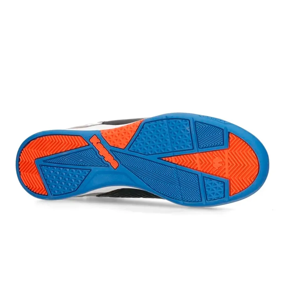 Imagen 4 de 5 de Botines Kappa Kombat Marsella Ic-NEGRO/NARANJA/AZUL