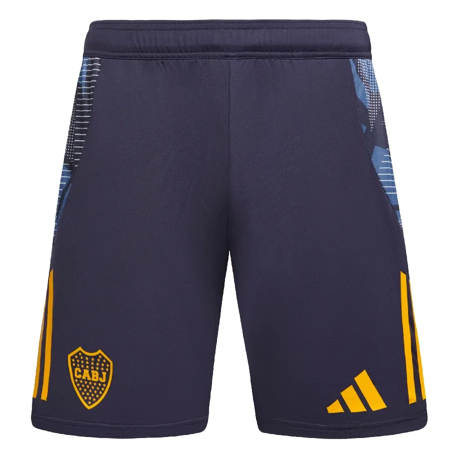 Imagen 3 de 5 de adidas Shorts  de Entrenamiento Boca Juniors 24/25-AZUL MARINO/AMARILLO