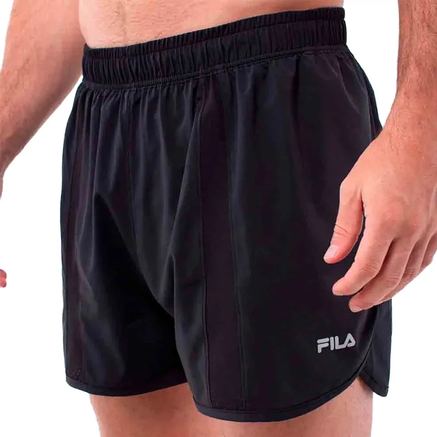 Imagen 2 de 3 de Shorts Fila Racer Run II-NEGRO