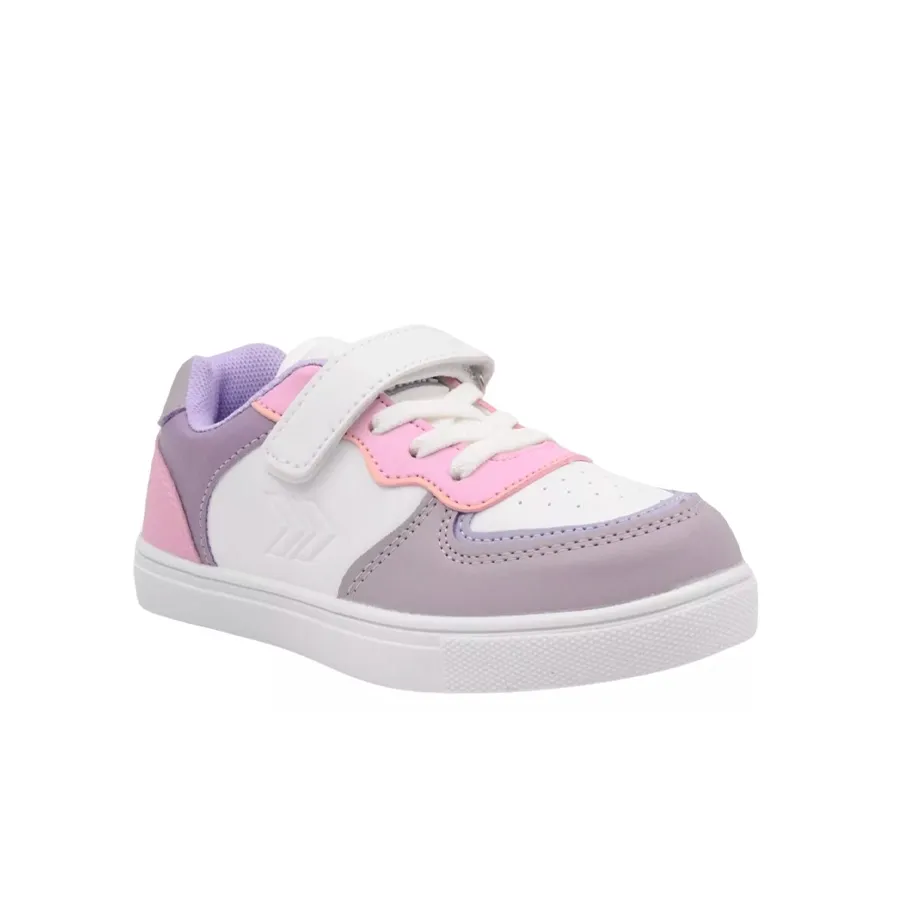 Imagen 1 de 6 de Zapatillas Atomik Ruelle-LILA/BLANCO/ROSA