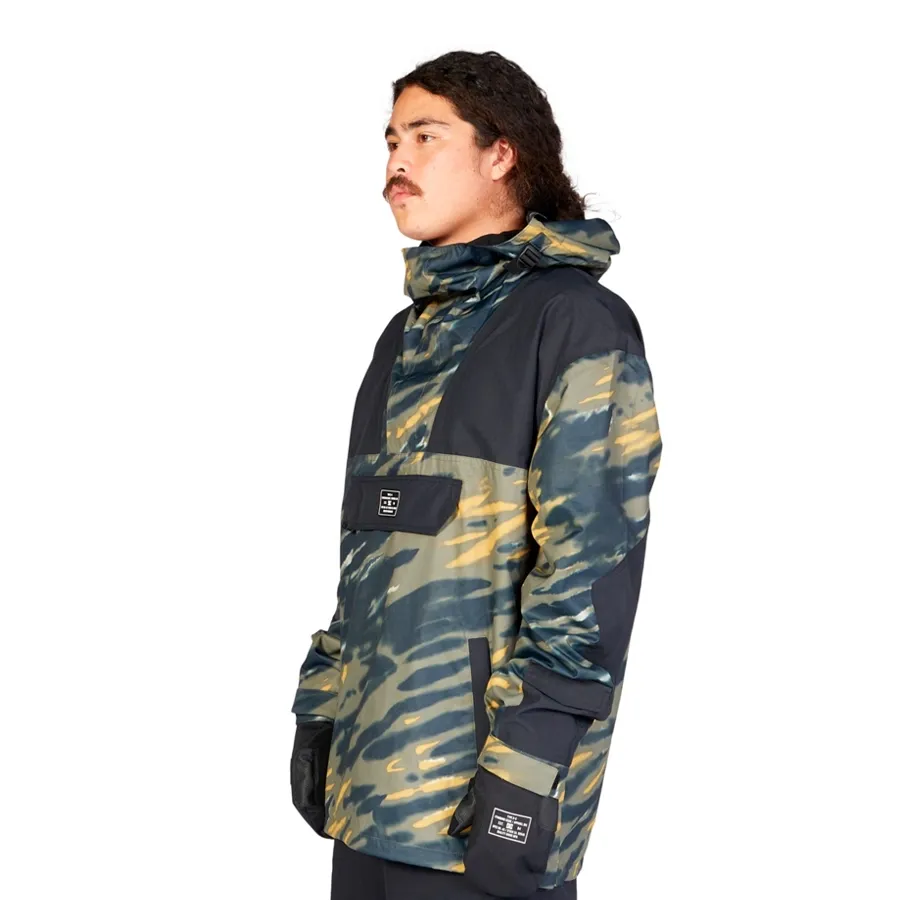 Imagen 3 de 5 de Buzo Dc Anorak Snow 43-CAMUFLADO/NEGRO