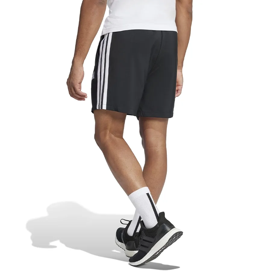 Imagen 1 de 5 de adidas Shorts  3 Stripes Chelsea-NEGRO/BLANCO