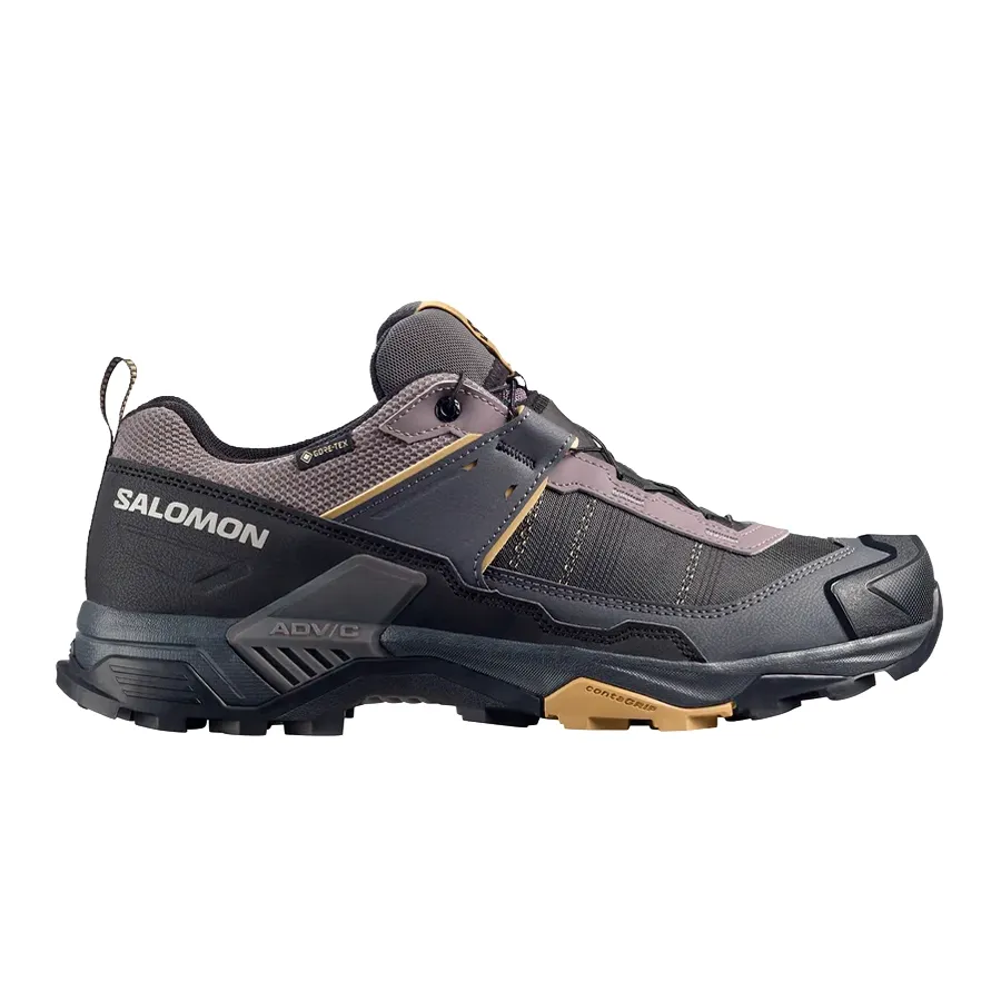 Imagen 0 de 6 de Zapatillas Salomon X Ultra 5 Gore-Tex-GRIS/MARINO