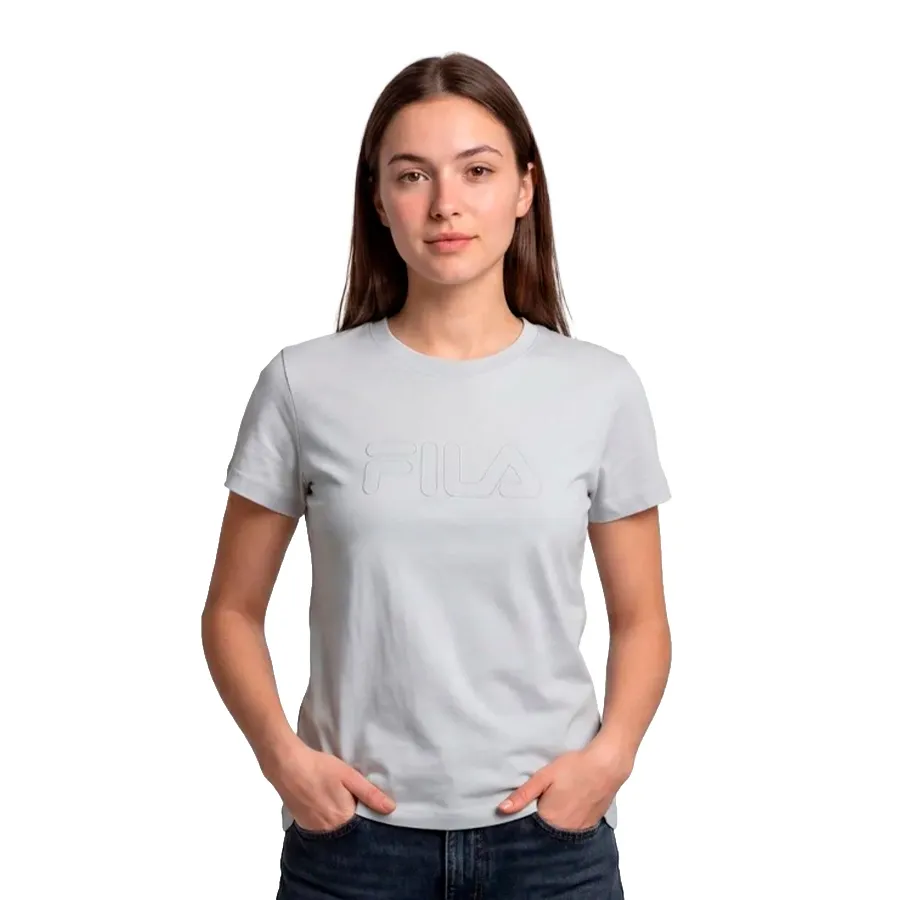 Imagen 0 de 3 de Remera Fila Regular Basic Outline-GRIS