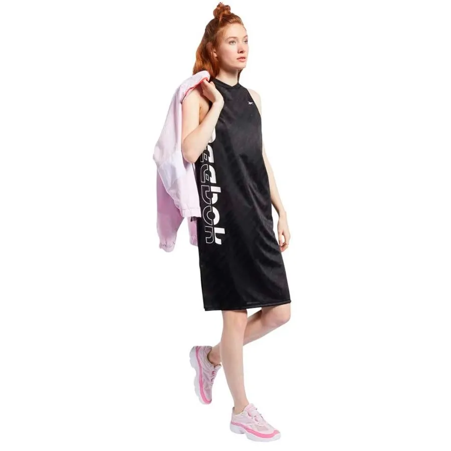 Imagen 3 de 6 de Vestido Reebok Meet You There-NEGRO