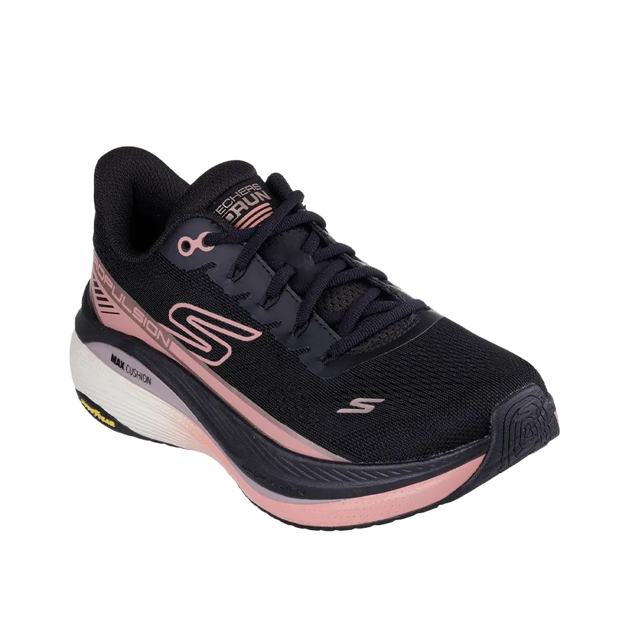 Imagen 1 de 5 de Zapatillas Skechers Sketchers Max Cushioning Propulsion-NEGRO/SALMON