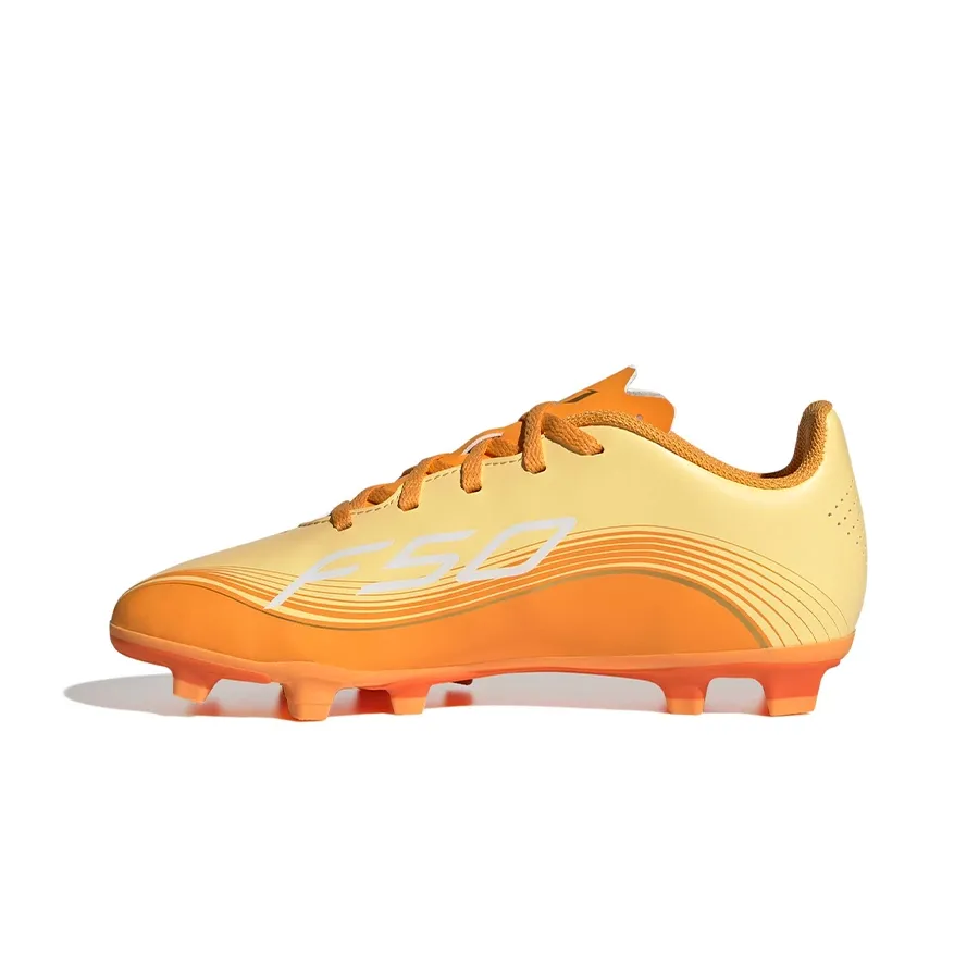 Imagen 2 de 7 de Botines adidas F50 Messi Club-NARANJA/DURAZNO