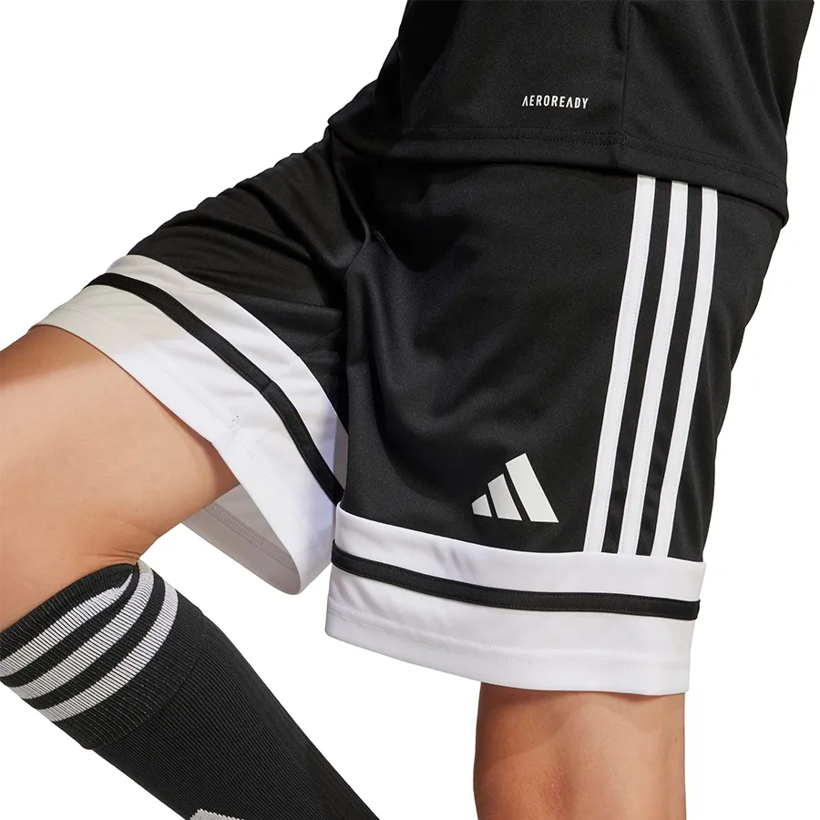 Imagen 3 de 5 de adidas Shorts  Squadra 25-NEGRO/BLANCO