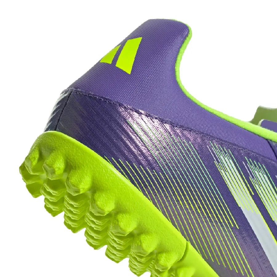 Imagen 6 de 7 de Botines adidas F50 Club Tf-PURPURA/VERDE FLUOR
