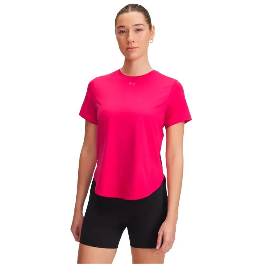Imagen 0 de 3 de Remera Under Armour Launch Elite Shortsleeve-FUCSIA