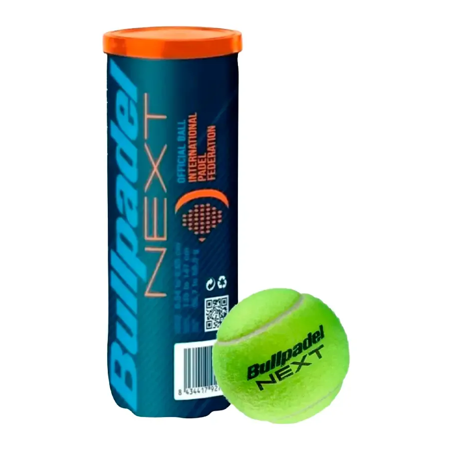 Imagen 0 de 2 de Bullpadel Pelotas tubo x3-AMARILLO