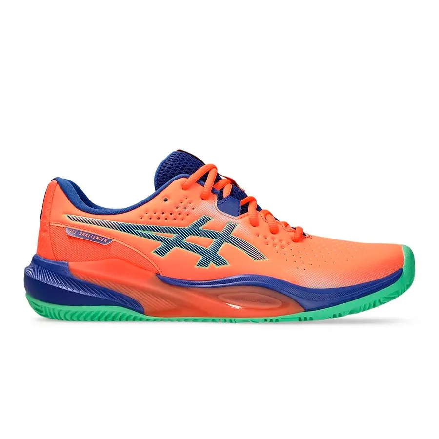 Imagen 0 de 7 de Zapatillas Asics Gel Challenger 15 Padel-CORAL/AZUL/VERDE FLUOR