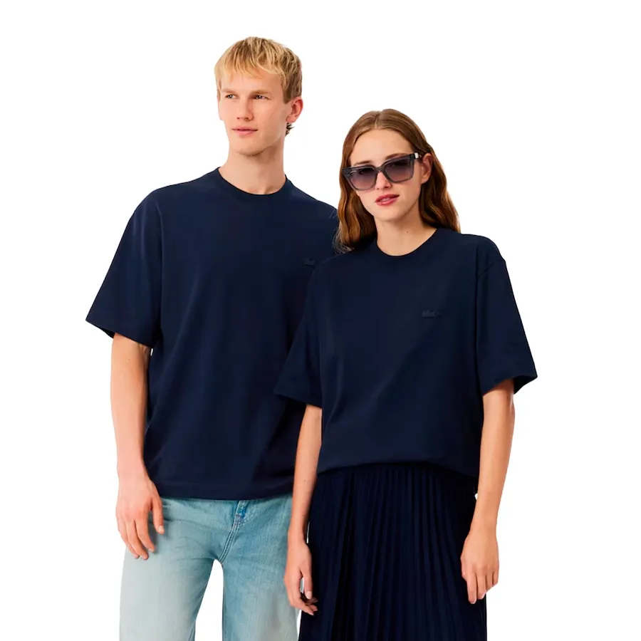 Imagen 0 de 5 de Remera Lacoste Tee Oversize-MARINO