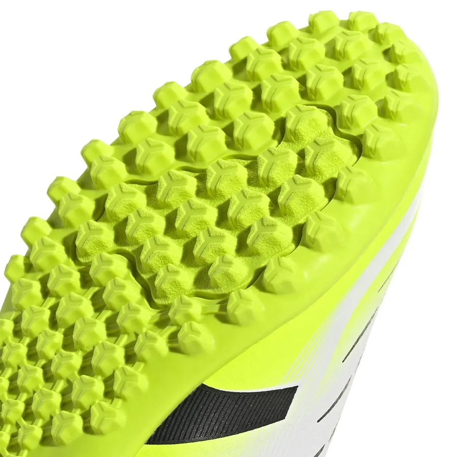 Imagen 6 de 7 de Botines adidas Predator Club-BLANCO/NEGRO/VERDE FLUOR