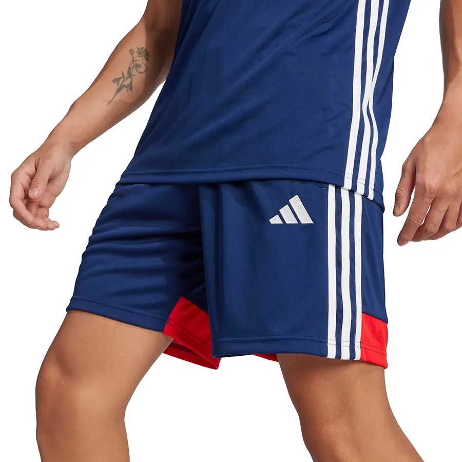 Imagen 3 de 4 de adidas Shorts  Tiro 25 Essentials-MARINO/ROJO