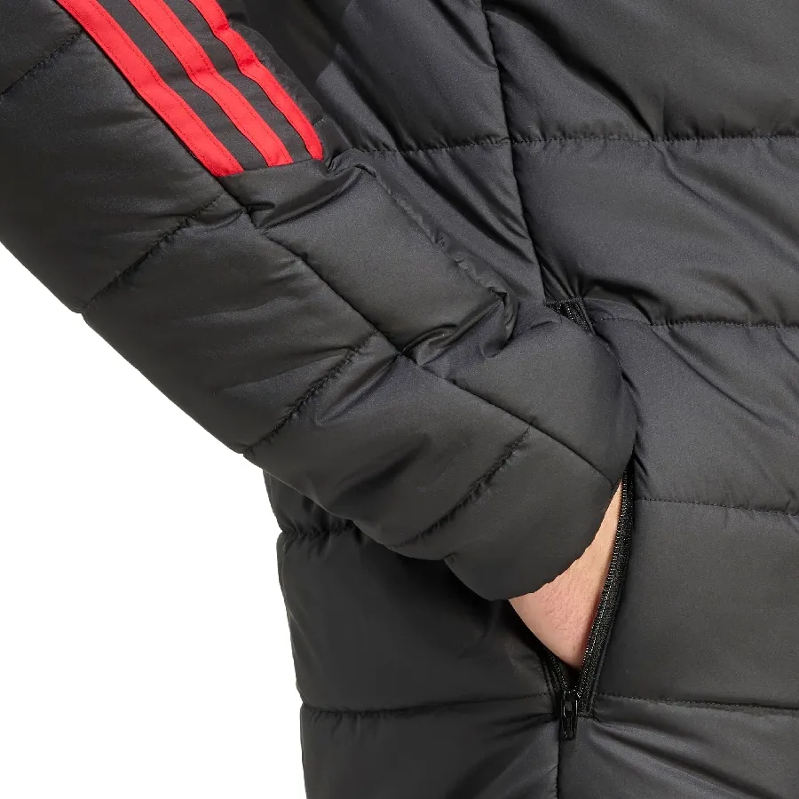 Imagen 4 de 5 de Campera adidas de Invierno River Plate Tiro 25-NEGRO/ROJO