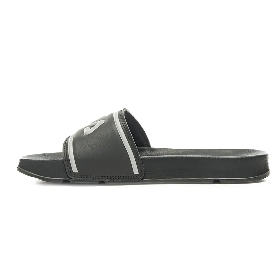 Imagen 2 de 6 de Ojotas Fila Drifter Stripes-NEGRO/BLANCO