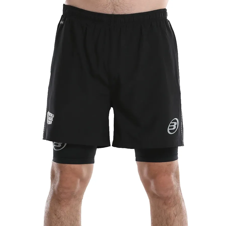 Imagen 0 de 4 de Shorts Bullpadel Lirio-NEGRO