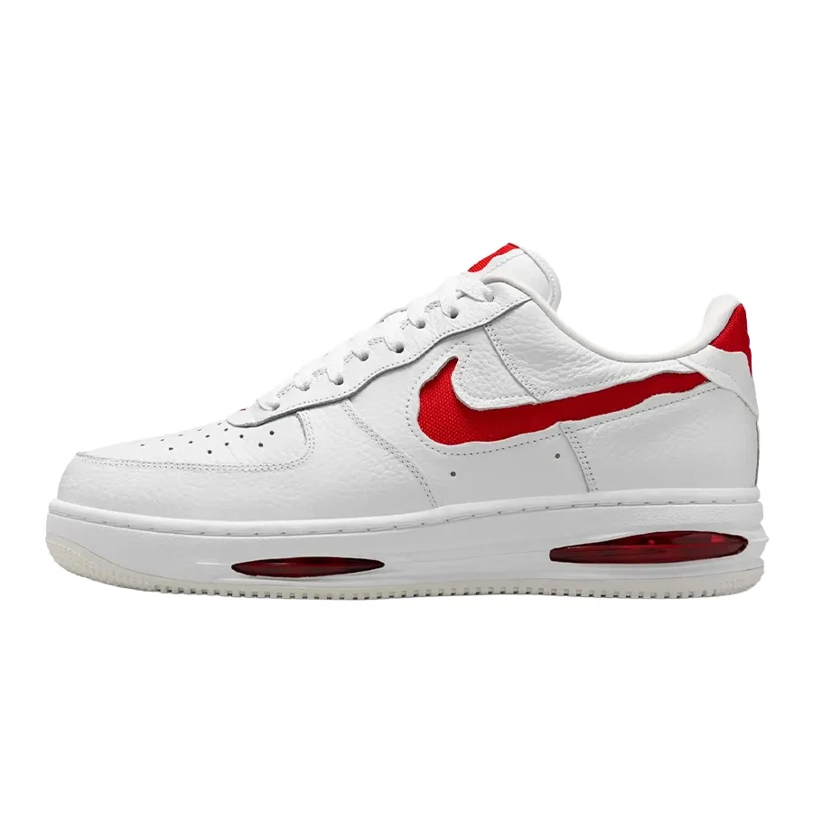 Imagen 3 de 9 de Zapatillas Nike Air Force 1 Low Evo-BLANCO/ROJO