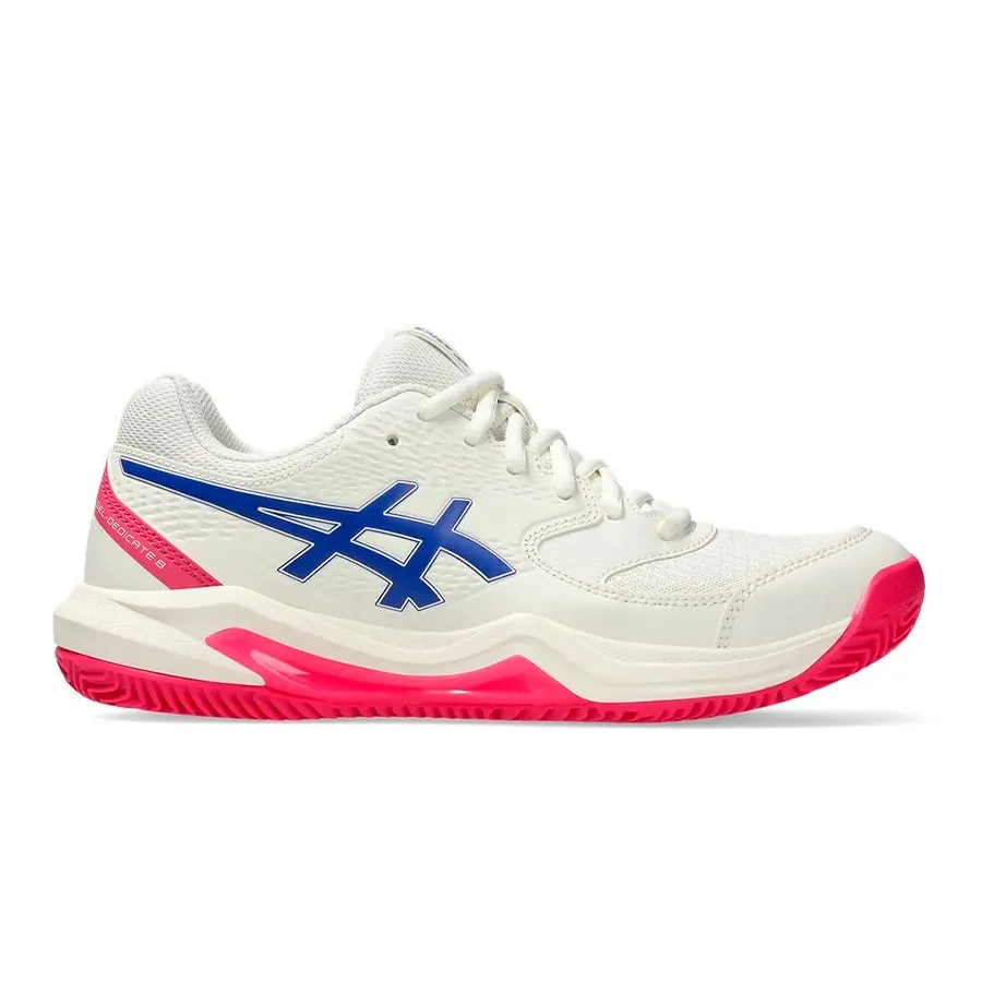 Imagen 0 de 5 de Zapatillas Asics Gel-Dedicate 8 Clay-BEIGE/FUCSIA/AZUL
