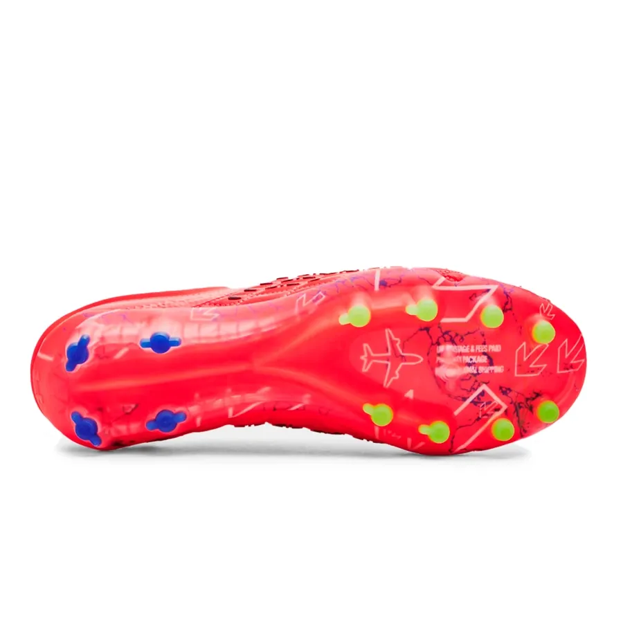 Imagen 4 de 5 de Botines Under Armour Clone Mag Elite 3.0-ROJO/VERDE