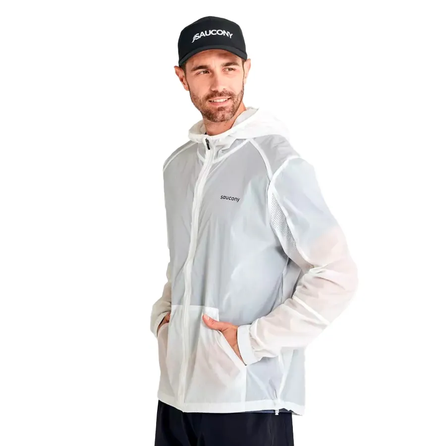 Imagen 0 de 7 de Campera Saucony Elevate Packaway-BLANCO