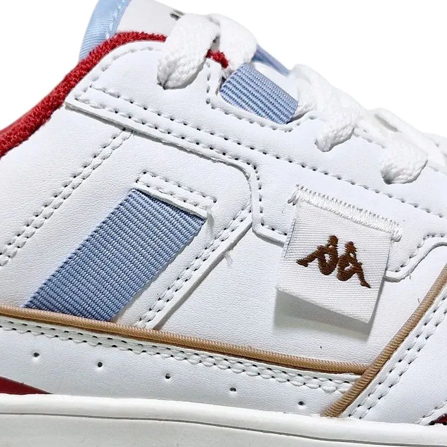 Imagen 4 de 6 de Zapatillas Kappa Authentic Kai 2-BLANCO/BORDO/CELESTE