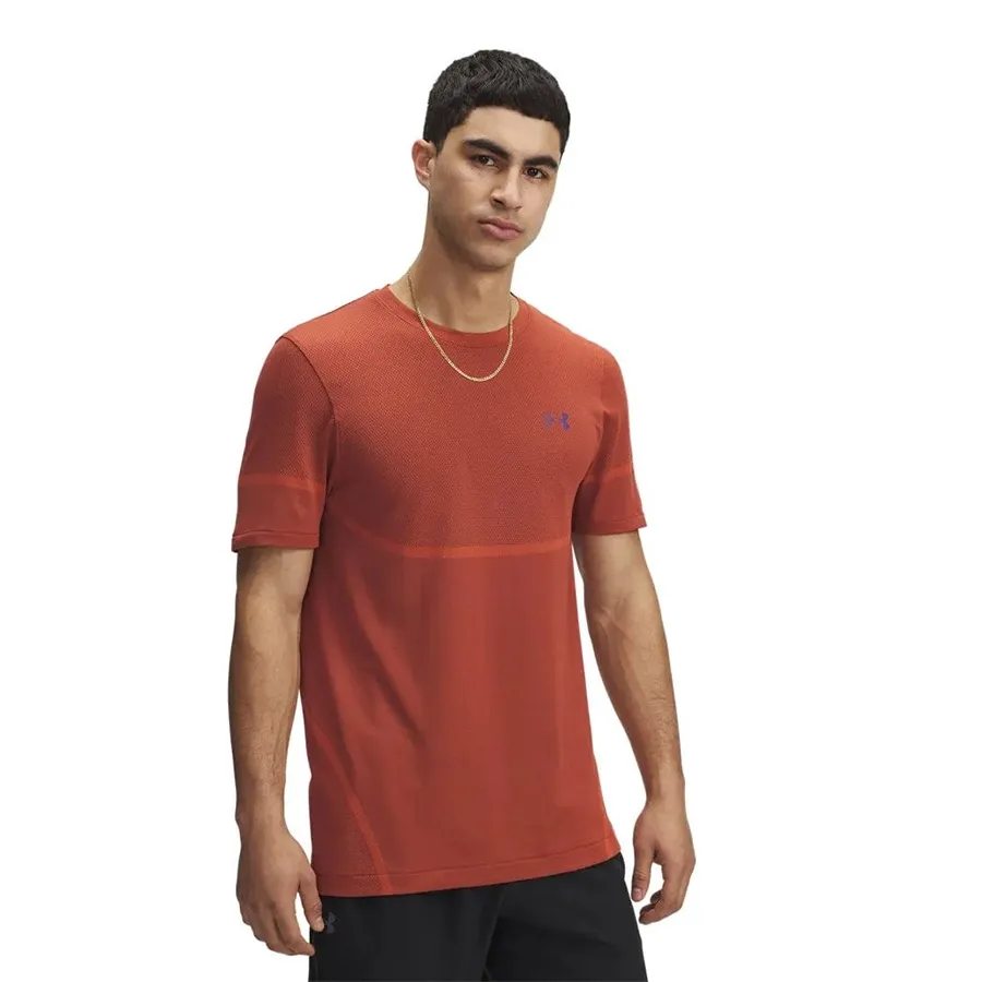 Imagen 0 de 3 de Remera Under Armour Vanish Elite Seamless Ss-NARANJA