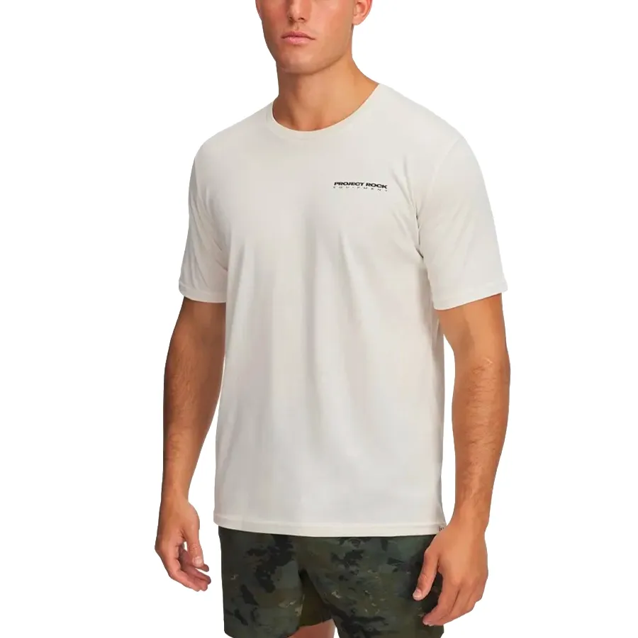 Imagen 0 de 2 de Remera Under Armour Project Rock Q4-BLANCO