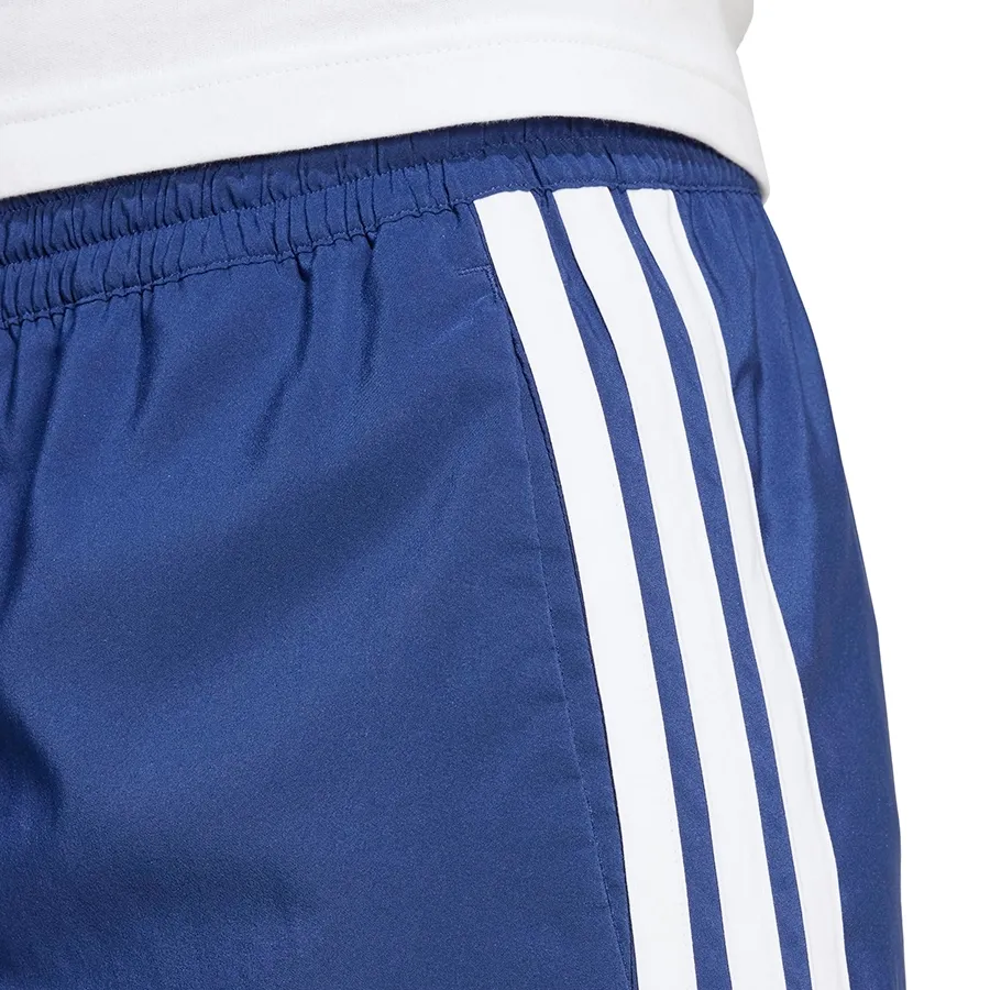 Imagen 3 de 4 de adidas Shorts  Essential Chelsea 3 Stripes-AZUL