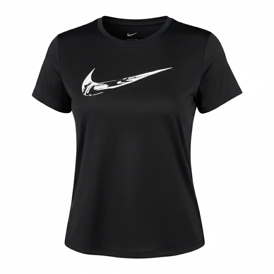 Imagen 2 de 4 de Remera Nike One Swoosh-NEGRO
